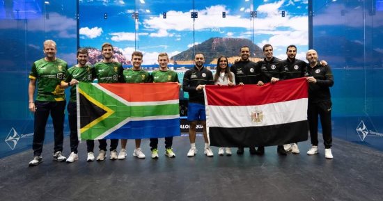 مصر تهزم جنوب أفريقيا 3-0 وتتأهل لربع نهائى بطولة العالم للاسكواش 