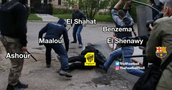 Troll Football تسخر من أداء اتحاد جدة أمام الأهلى فى مونديال الأندية