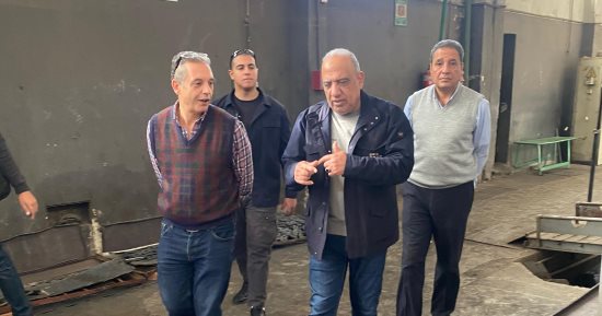 وزير قطاع الأعمال يتفقد مصانع شركة اليايات ومهمات وسائل النقل 