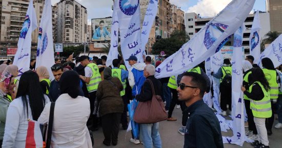 احتفالية لـ"مستقبل وطن" فى حلوان بمناسبة فوز الرئيس السيسي