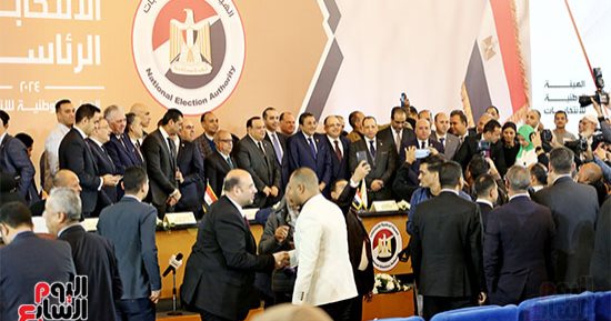 الهيئة الوطنية: عدد الحضور فى الانتخابات الرئاسية 44 مليونا بنسبة مشاركة 66%