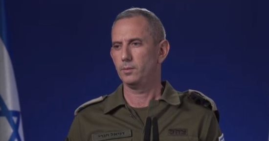دانيال هاغاري : مهمة قوات إسرائيل الوصول إلى يحيي السنوار حيا أو ميتا