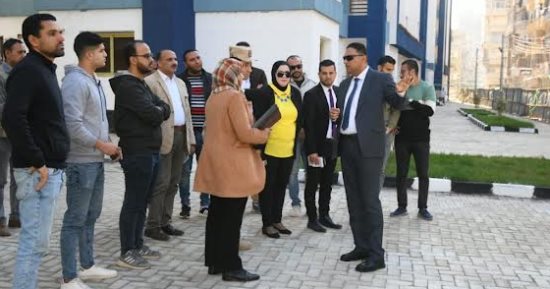 محافظ الدقهلية يتفقد التشطيبات النهائية بمشروع مساكن الجلاء