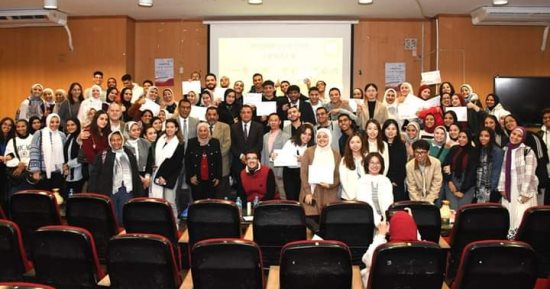 جامعة عين شمس تنظم مسابقة فى الإلقاء والتعبير الشفوى باللغة الصينية 