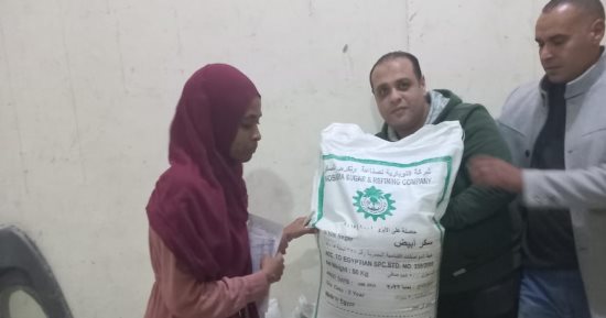 ضبط 1.5 طن سكر بدون فواتير دالة على مشروعية حيازته بالإسكندرية