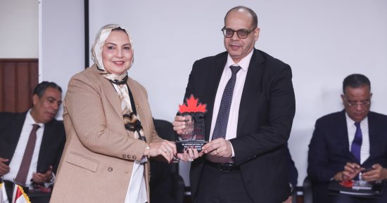 تكريم القصاص ونائلة فاروق وعادل عبد الغفار ومسلم بإعلام CIC