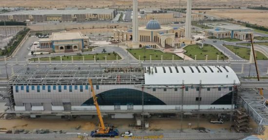 شاهد محطة المونوريل رقم 7 بخط العاصمة الإدارية.. صور