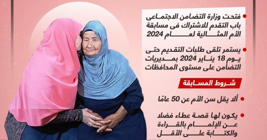 ما هو السن المناسب للتقدم لمسابقة الأم المثالية 2024.. اعرف التفاصيل