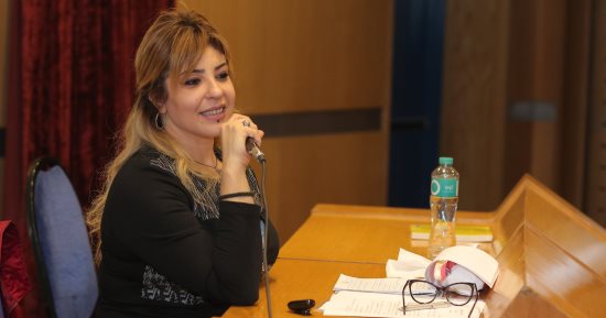 جيهان إسماعيل: استمتعت بلقائى مع المواهب فى "ماستر كلاس" مهرجان القاهرة