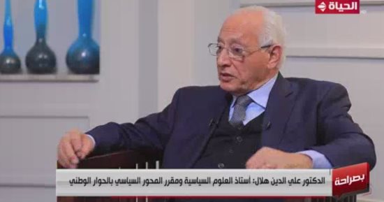 على الدين هلال: لولا الضوء الأخضر الأمريكى ما كانت حرب إسرائيل على غزة تستمر
