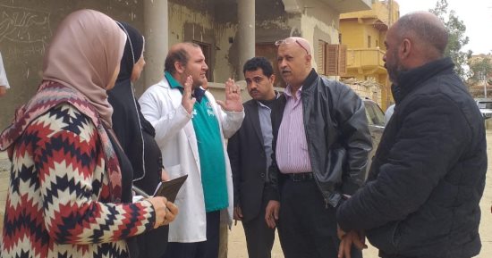 إحالة مدير إدارة أبشواي للتحقيق واستبعاد مدير إدارة يوسف الصديق الصحية بالفيوم