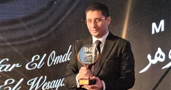 ميديا هب سعدى جوهر تفوز بجائزة من دير جيست عن مسلسلى جعفر العمدة وتحت الوصاية