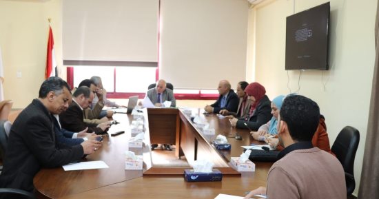 رئيس جامعة الدلتا التكنولوجية يرأس مجلس كلية تكنولوجيا الصناعة والطاقة 