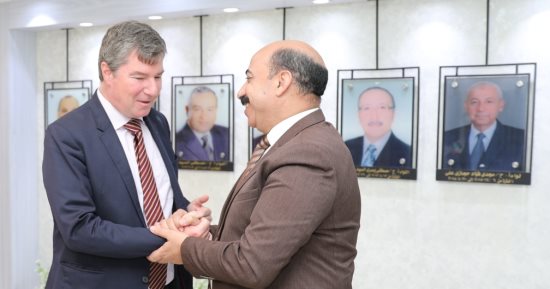 زيادة معدلات الحركة السياحية ضمن لقاء محافظ أسوان بسفير دولة بلجيكا 