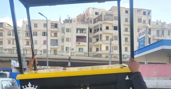 رفع إشغالات الباعة الجائلين بميدان الجيزة استجابة لشكاوى المواطنين