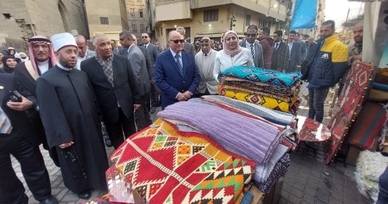محافظ القاهرة يفتتح أعمال تطوير شارع الأشراف بحى الخليفة.. صور