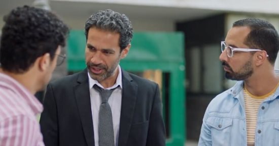 لطفى عبود ووافي من "صوت وصورة" برفقة أحمد داود في آخر حلقات مسلسل "زينهم"