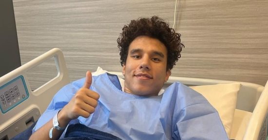 أحمد فوزي لاعب المقاولون يخضع لجراحة الصليبي