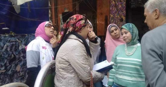 رئيس حي الجمرك بالإسكندرية: لجنة هندسية لمعاينة حالة للعقار المحترق به شقة