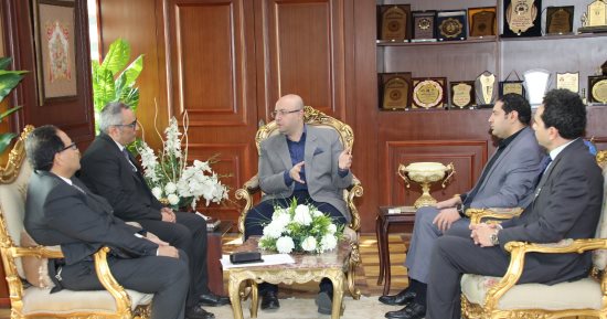 محافظ بنى سويف يلتقى رئيس قصور الثقافة ويناقش الموقف التنفيذى لعدة مشروعات