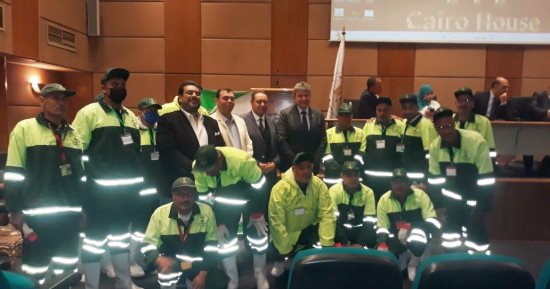 ختام أولى مراحل البرنامج التدريبى لتقنين أوضاع العمالة غير المنتظمة فى المخلفات