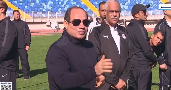فيتوريا للرئيس السيسى: واثق أننا كفريق سنبذل كل ما نمتلكه لإسعاد الجماهير المصرية