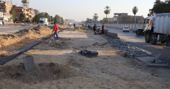 ممشى سياحى وساحات انتظار.. تفاصيل المرحلة الثانية من تطوير طريق المنصورية