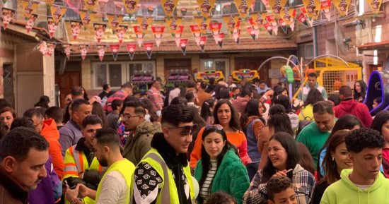 التحالف الوطنى يوزع الهدايا على أطفال كنيسة الأنبا بيشوي في بورسعيد.. صور