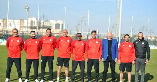 تدريبات بدنية قوية لمنتخب الناشئين 2008 باستاد الدفاع الجوى 