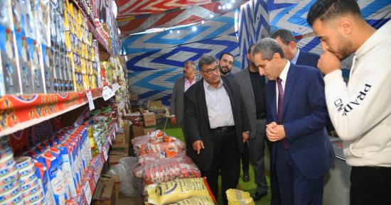 محافظ الغربية يفتتح معرض "معا ضد الغلاء" بسمنود لبيع السلع بأسعار مخفضة 