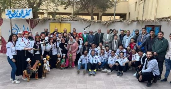 جامعة حلوان تعلن نتائج المعرض الكشفى لجوالة كليات الجامعة