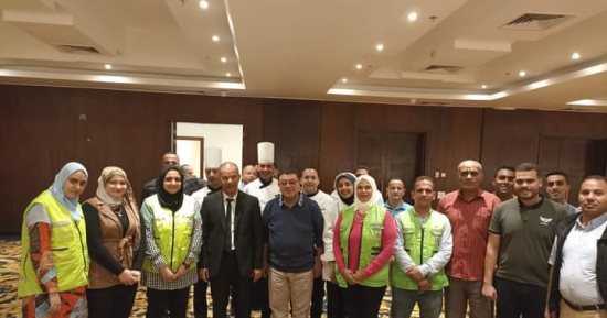 وكيل صحة جنوب سيناء يتفقد تطعيم العاملين بفنادق شرم الشيخ ضد التهاب الكبد A