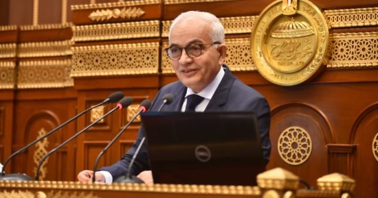 وزير التعليم لـ"الشيوخ": منظومة جديدة للثانوية العامة لرفع الأعباء عن الأسر