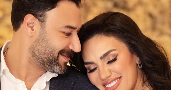 محمد العمروسى يغازل خطيبته مى فاروق: الراحة والأمان