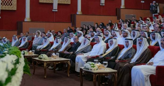 حاكم الشارقة يشهد انطلاق الدورة الـ20 من مهرجان الشارقة للشعر العربى