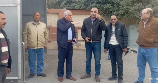 محافظ الجيزة يتفقد نسب التنفيذ فى مشروعات التطوير بالأحياء