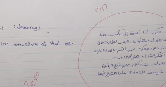 طالبة بعلوم طنطا تجيب فى الامتحان بعبارة "أرجوك نجحنى".. والأستاذ يمنحها صفرا
