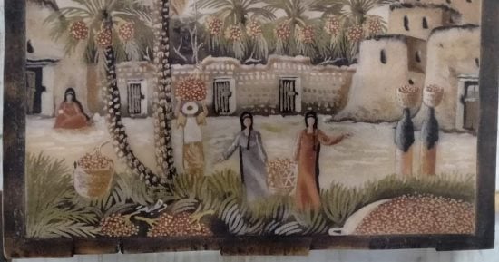 فن الرسم بالرمال الملونة إبداع ينطق بروح الجمال