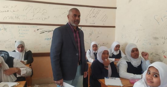 جولة على مدارس الطود لمتابعة امتحانات الفصل الدراسى الأول لطلبة الثانوية.. صور