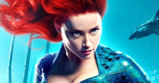 آمبر هيرد الغائبة الحاضرة في فيلم Aquaman and the Lost Kingdom