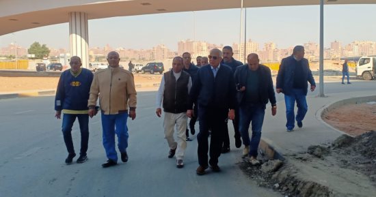 محافظ الجيزة يتفقد أعمال التطوير بمحيط محطة قطارات الصعيد