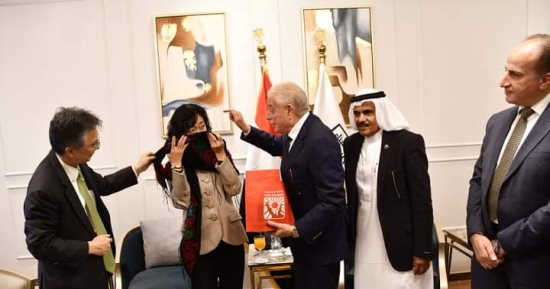 محافظ جنوب سيناء يستقبل السفير الياباني لبحث سبل التعاون.. صور