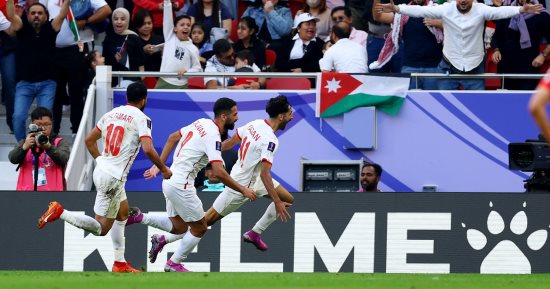 الأردن يتعادل مع كوريا الجنوبية 2-2  فى مبارة مثيرة بكأس آسيا.. فيديو
