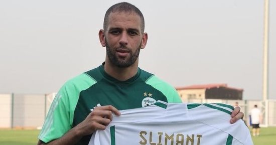 سليماني: لم أحلم بالوصول لـ100 مباراة مع الجزائر.. وهدفنا الفوز بأمم أفريقيا