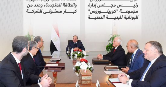 الرئيس السيسى يطلع على تطورات مشروع "جريجى GREGY".. إنفوجراف