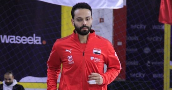 "الطيار" ضمن قائمة منتخب مصر أمام أنجولا بربع نهائى أمم أفريقيا لليد