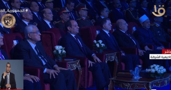 Le ministère de l’Intérieur célèbre la 72e Journée de la police en présence du président Sissi