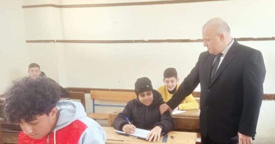 "تعليم دمياط" يختتم امتحانات الثانوية والإعدادية للفصل الدراسى الأول