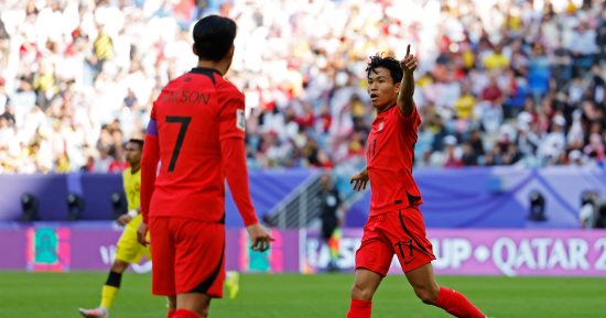 كوريا الجنوبية يتعادل مع ماليزيا 3/ 3 فى مباراة مثيرة بكأس آسيا.. فيديو