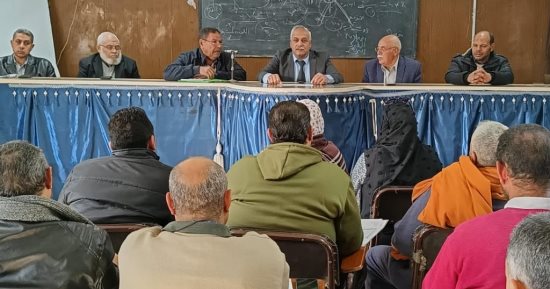 زراعة الغربية تعقد اجتماعها الشهرى لمناقشة عوامل النهوض بمحصول القمح